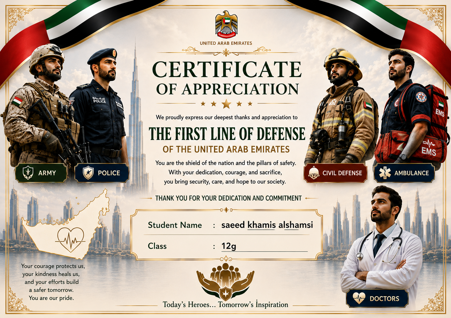 Frontline hero